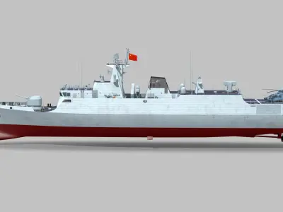 Chinese Navy Type 056 Corvette 3D model purchase