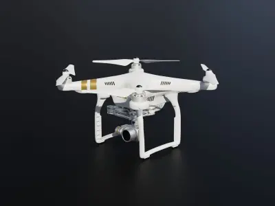 DJI Phantom 3 Pro 3D model