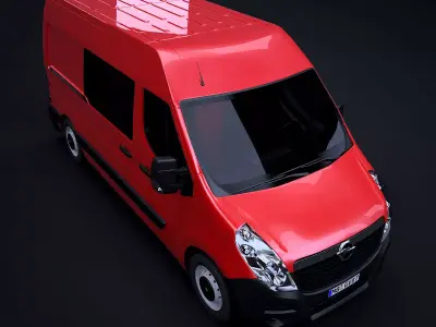 Movano L2H2 Rigged 3D model