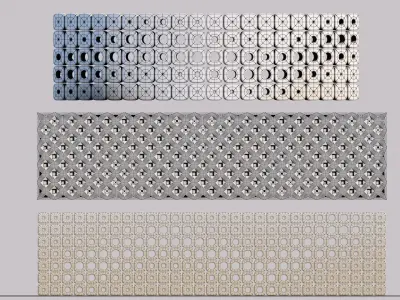 Parametric Wall  Free 3D model