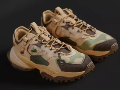 Sneakers Lacoste Free 3D model