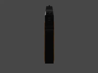 Lowpoly pistol 1911 Low-poly 3D model