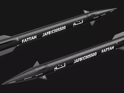 Iranian Hypersonic Fattah Missiles Package