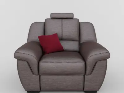 Chair recliner - recliner 3D model