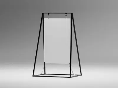 Sign Board 3D model