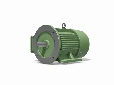 112M B35 Left IEC electric motor - 3D CAD model 3D model