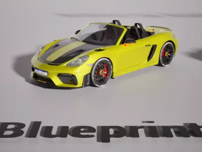 ArchViz Car Assets P14 - Unreal Engine 5 3D model