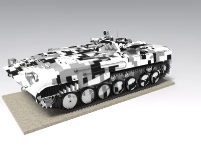 Infantry fighting vehicle 3D model