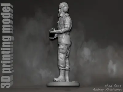 The tanker 3D print model