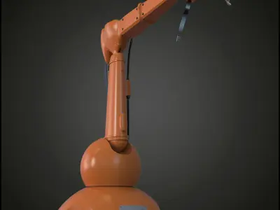 Robotic Arm Free 3D model purchase
