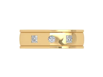Wedding Band  3D print model buy