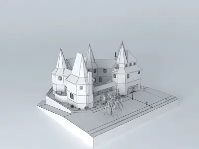 Old Castle Free 3D model buy