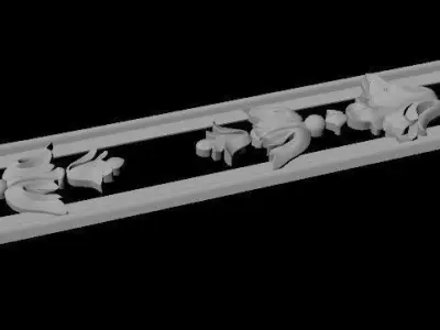 dekor ornament 3D model 215