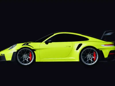 Porsche 911 GT3 RS 3D model