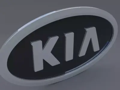 Kia Logo 3D model