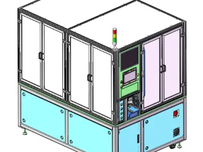 Capacitive paving equipment 3D model