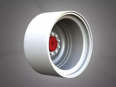 Front Wheel - Combine 1688 3D model