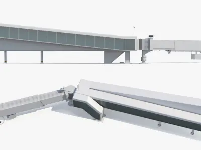  Passenger Boarding Bridge Extended 