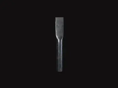 Medieval Chisel V01 Low-poly 3D model