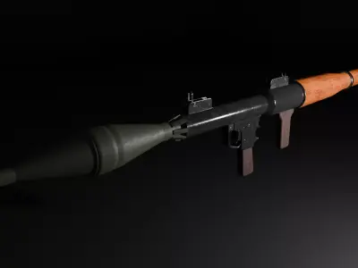 RPG-7 Free low-poly 3D model