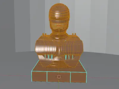 RoboCop print model 3D 3D print model