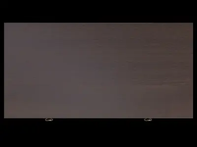 Tall 5 Drawers Wooden Chest 3D model