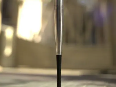 Club bat Low-poly 3D model