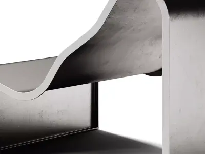 Muuto Dream View Bench Outdoor 3D model