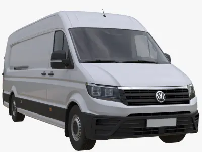 VW Crafter 2 Panel Van L5H3 3D model