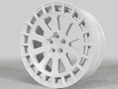 Black Rhino Wheels Boxer Rims 3D model