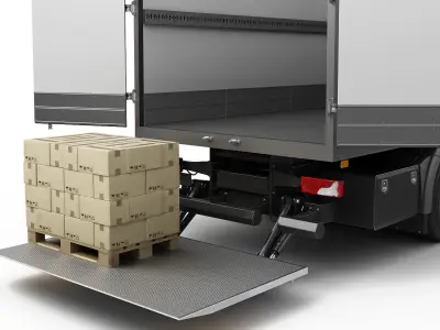 Truck VAN 4X2 3D model