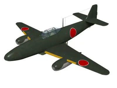 Nakajima Kikka 3D model