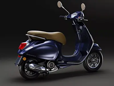 2020 Vespa Primavera 125 3D model
