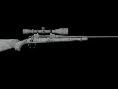 Remington 700 3D model