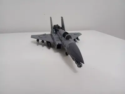 Ghost plane End of the world concept 3D print model