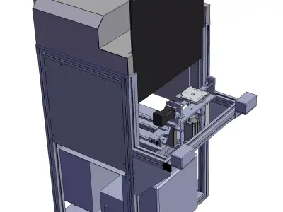 Non-standard printing machine 3D model