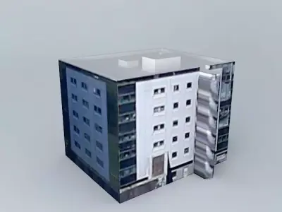 Social Lubrizol France Headquarters Free 3D model