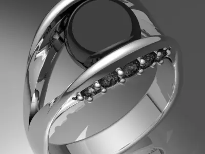 Rendering Anello D Free 3D model order