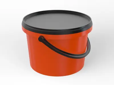Plastic Bucket 3D model purchase