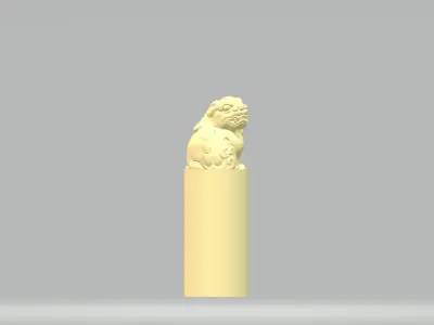 Beasts Brave Seal  3D print model