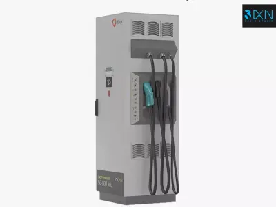 Efacec QC45 EV Charger 3D model