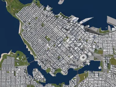 Vancouver Full City 2019 3D model