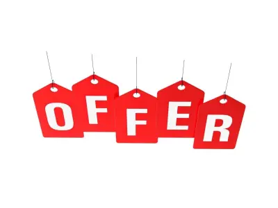 offer Low-poly 3D model