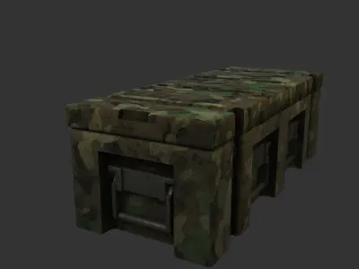 Military Chest  3D model