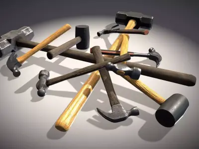 Hammer Pack 3D model purchase