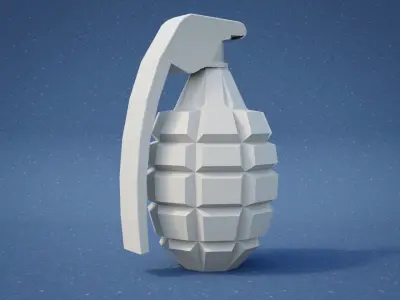 Grenade 3D print model purchase