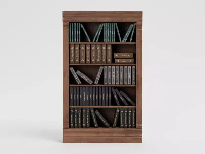 -Bookshelf V1- 3D model