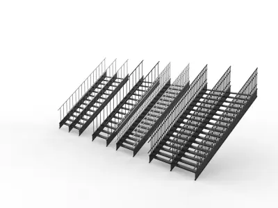 stairs 3D model