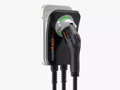 ChargePoint EV Charging Plug 3D model