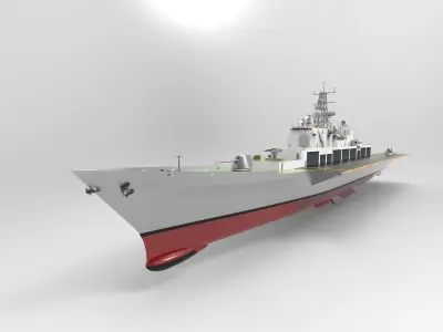 CSGN Strike Cruiser Mk 2 ship 3D model